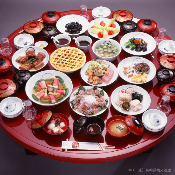 長崎の郷土料理の卓袱料理